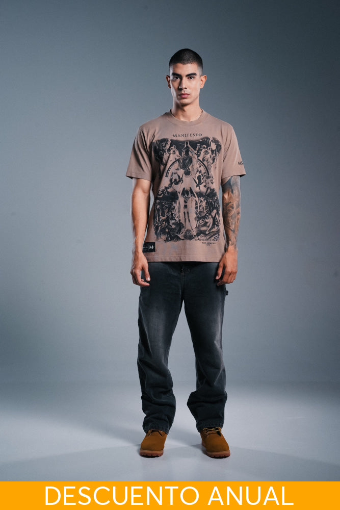 Camiseta Regular Manifesto Juicio Final Camiseta