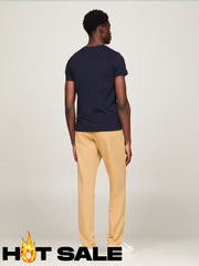 Camiseta Slim Tommy Hilfiger Sky Camiseta