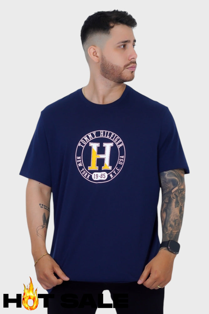 Camiseta Tommy Hilfiger Navy S Camiseta