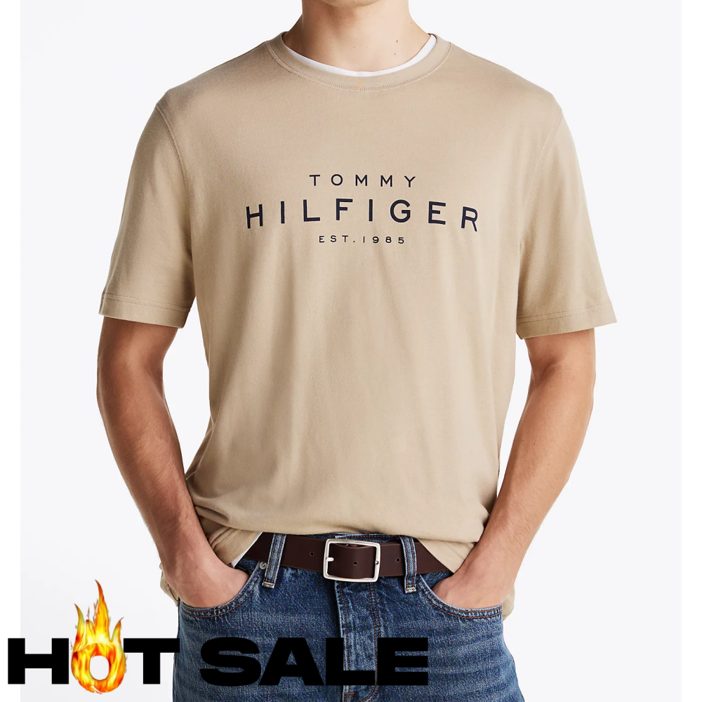 Camiseta Tommy Hilfiger Sandalwood XL Camiseta