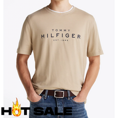 Camiseta Tommy Hilfiger Sandalwood XL Camiseta