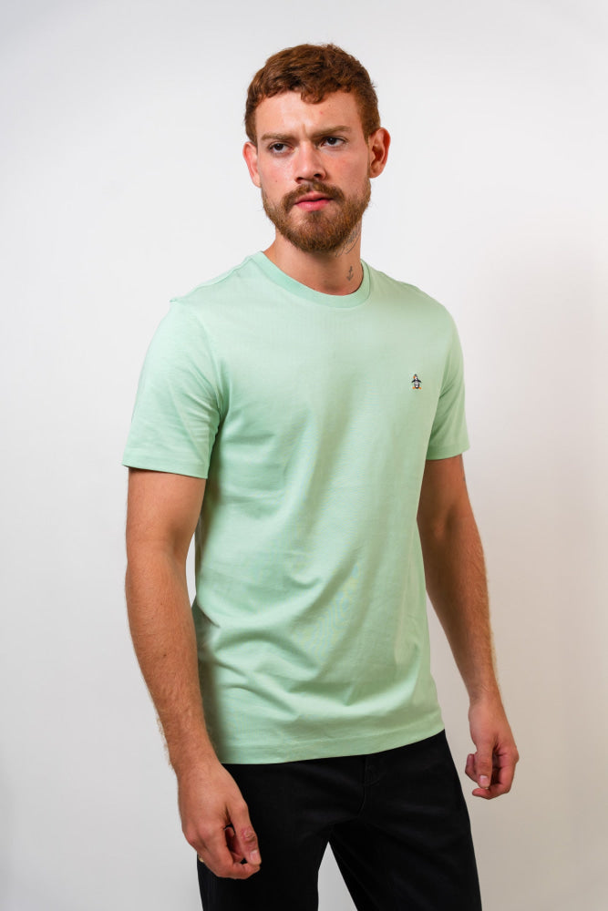 Camiseta Verde Básica Hombre Penguin - Camiseta