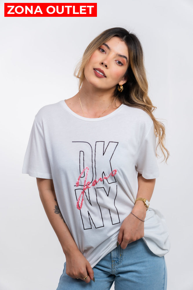 Camiseta Women DKNY L Camiseta