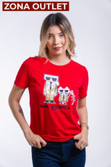 Camiseta Mujer Karl Lagerfeld Camiseta