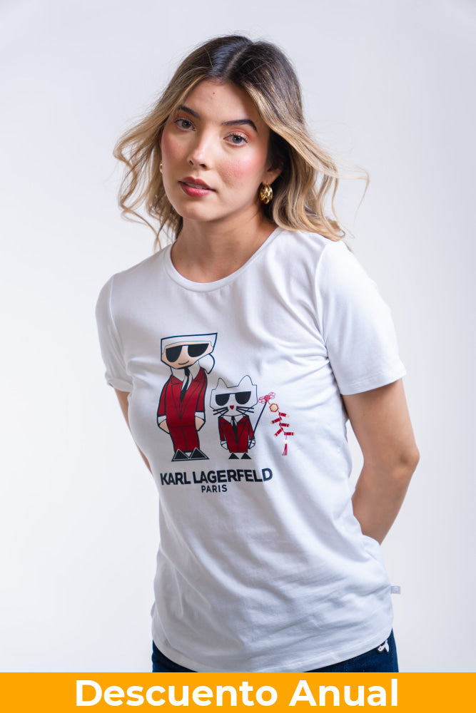 Camiseta Mujer Karl Lagerfeld Camiseta