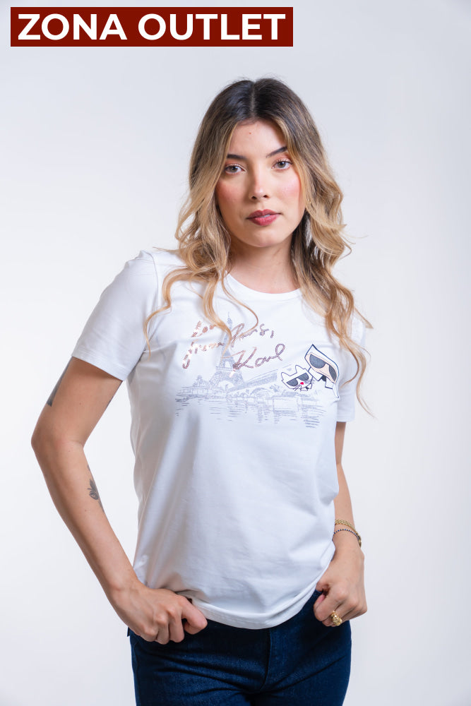 Camiseta Mujer Karl Lagerfeld Camiseta