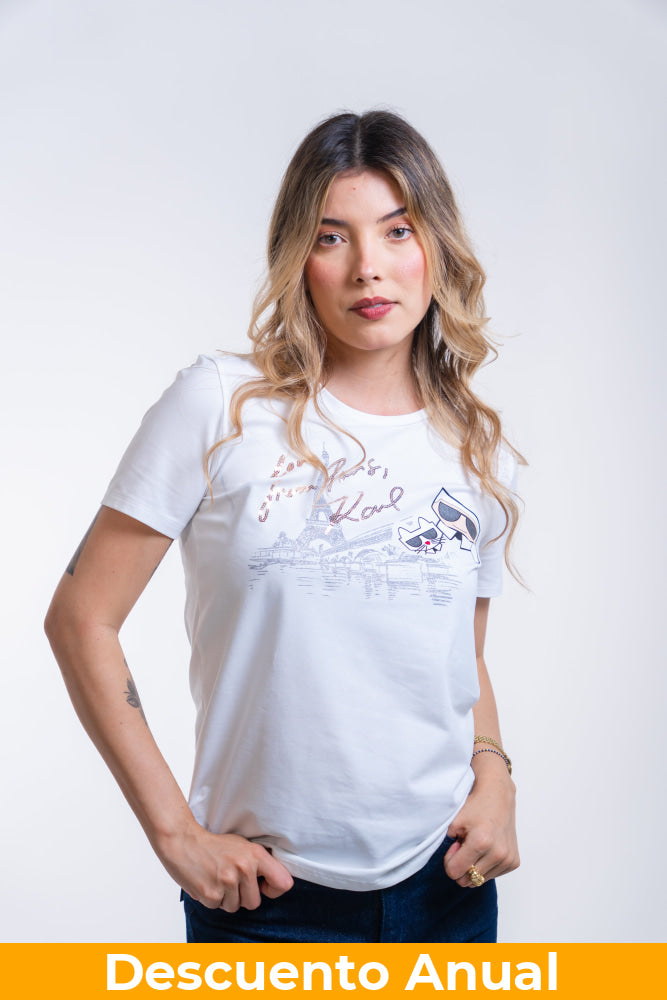 Camiseta Mujer Karl Lagerfeld Camiseta