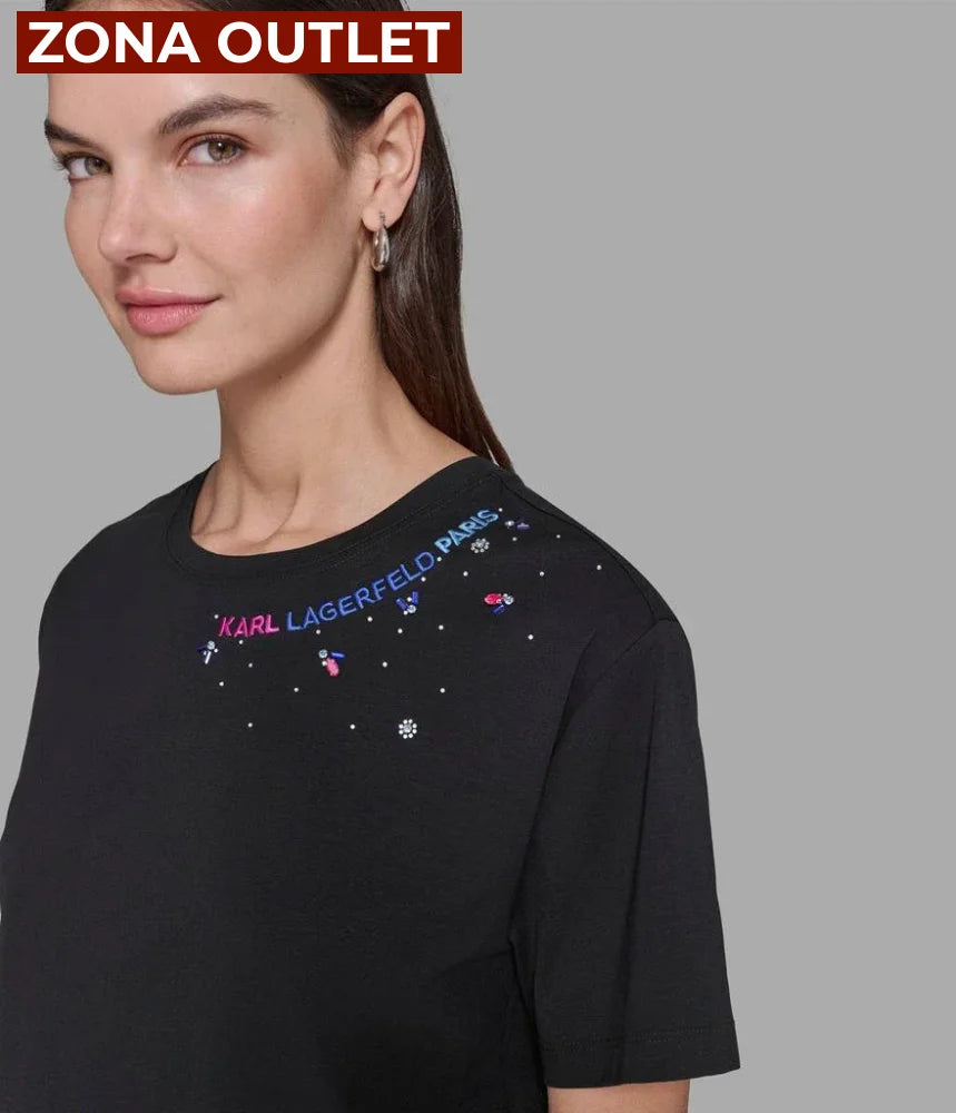 Camiseta Mujer Karl Lagerfeld Camiseta