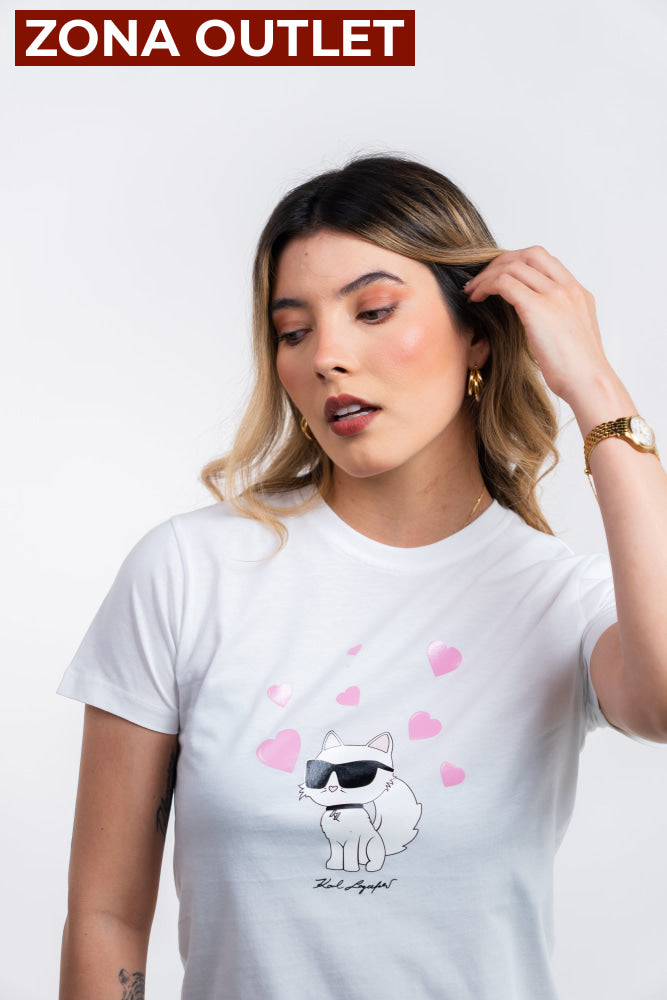 Camiseta Women Karl Lagerfeld Camiseta