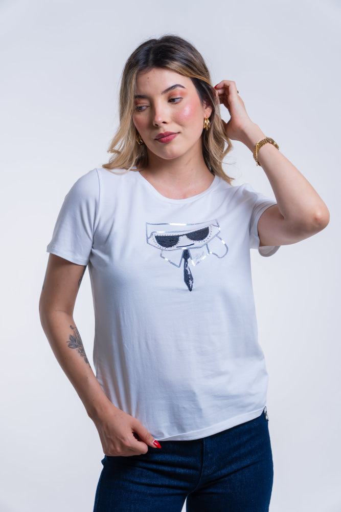 Camiseta Mujer Karl Lagerfeld Camiseta