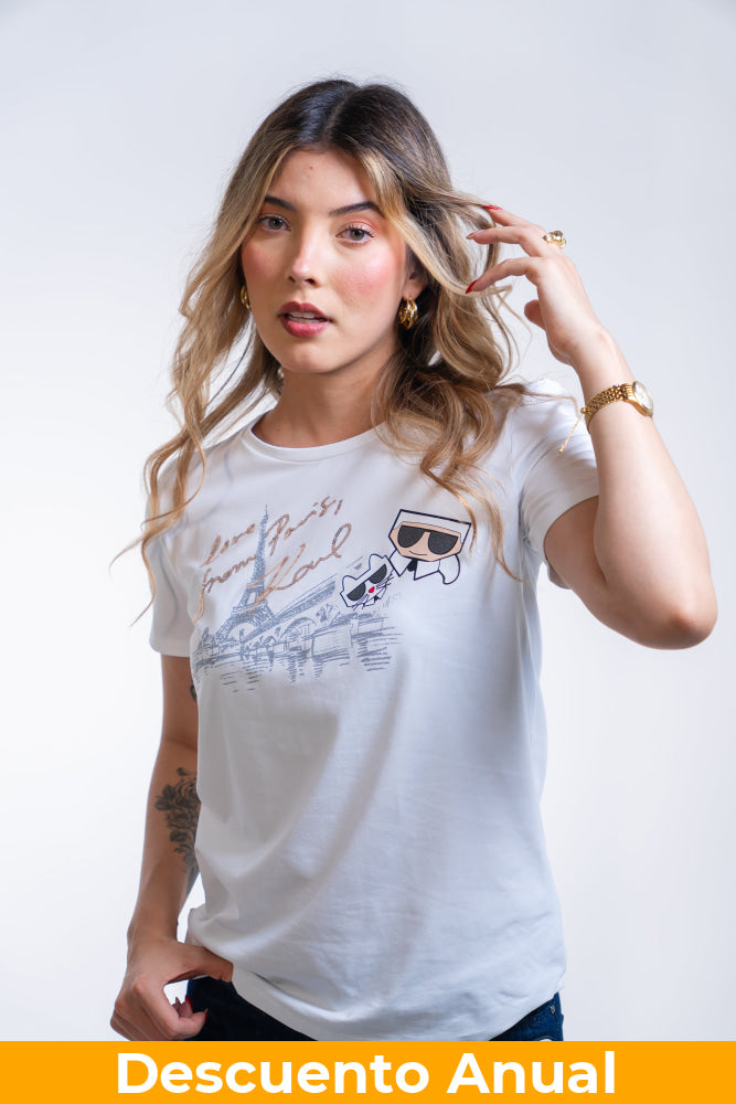 Camiseta Mujer Karl Lagerfeld Camiseta