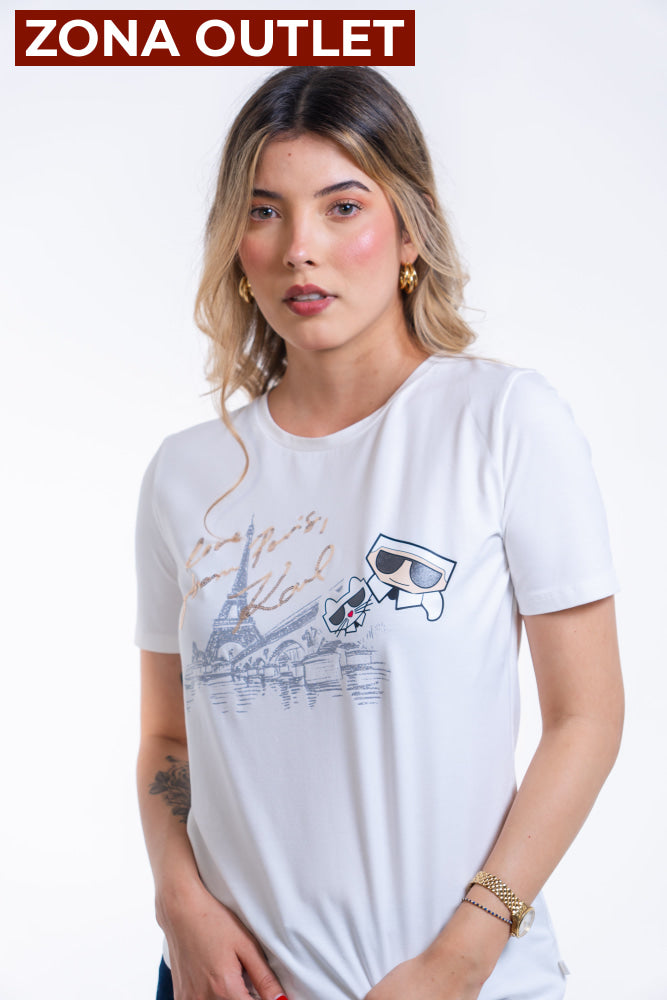 Camiseta Mujer Karl Lagerfeld Camiseta
