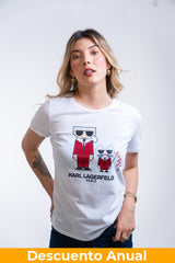Camiseta Mujer Karl Lagerfeld Camiseta
