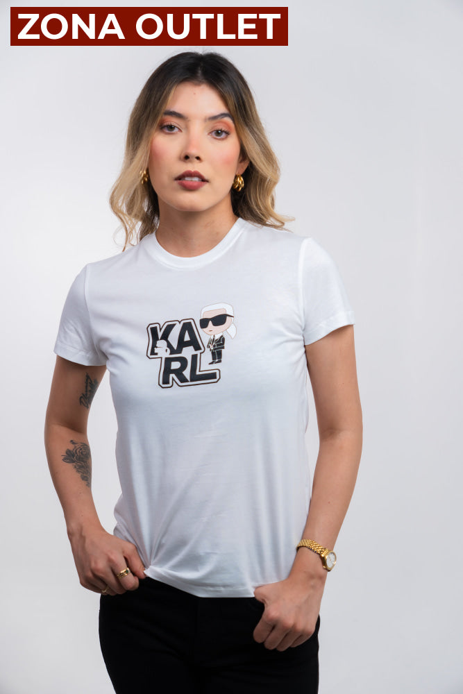 Camiseta Women Karl Lagerfeld Camiseta