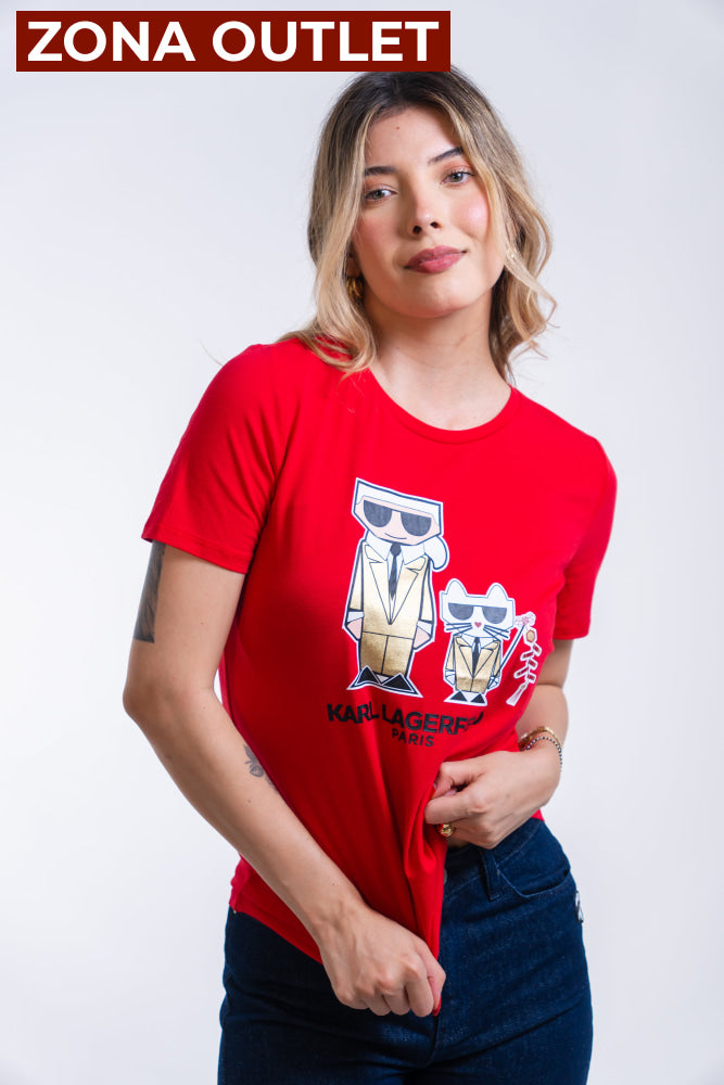 Camiseta Mujer Karl Lagerfeld Camiseta