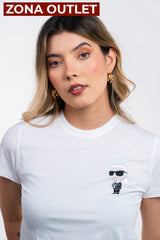 Camiseta Women Karl Lagerfeld Camiseta