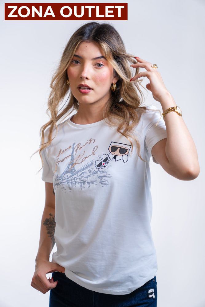 Camiseta Mujer Karl Lagerfeld Camiseta