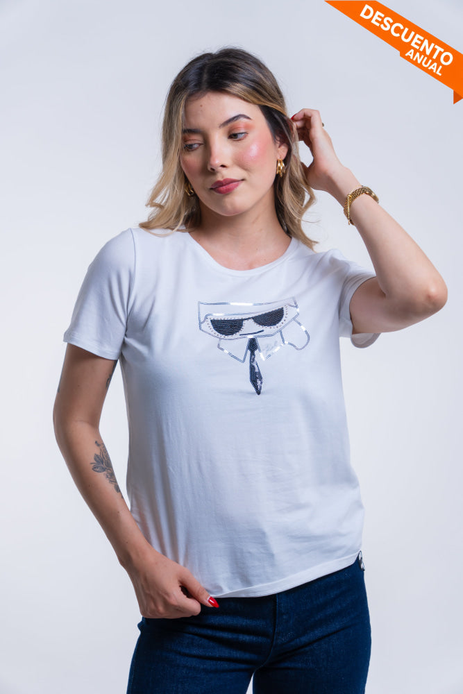 Camiseta Mujer Karl Lagerfeld Camiseta