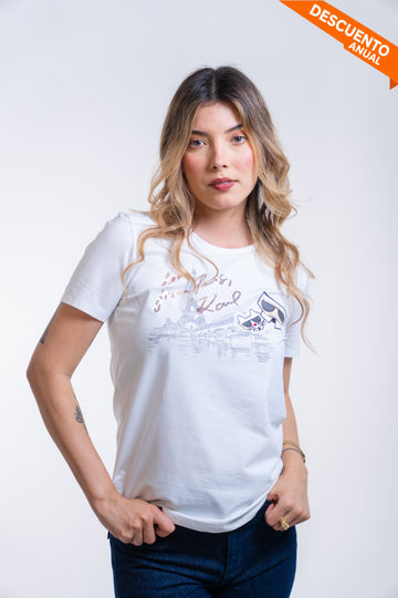 Camiseta Mujer Karl Lagerfeld Camiseta