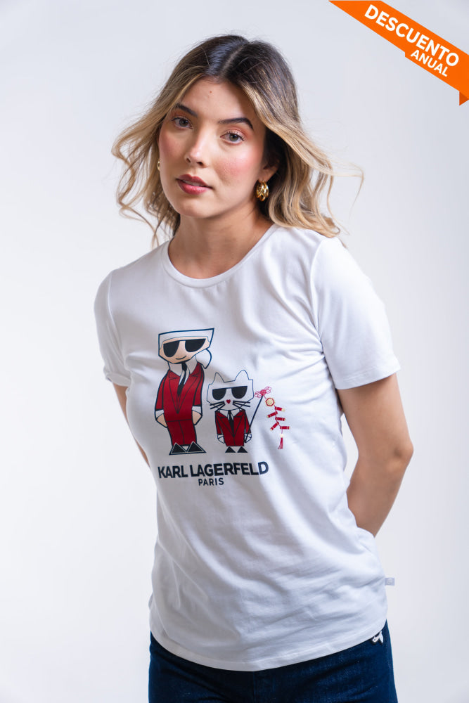 Camiseta Mujer Karl Lagerfeld Camiseta