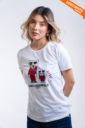 Camiseta Mujer Karl Lagerfeld Camiseta
