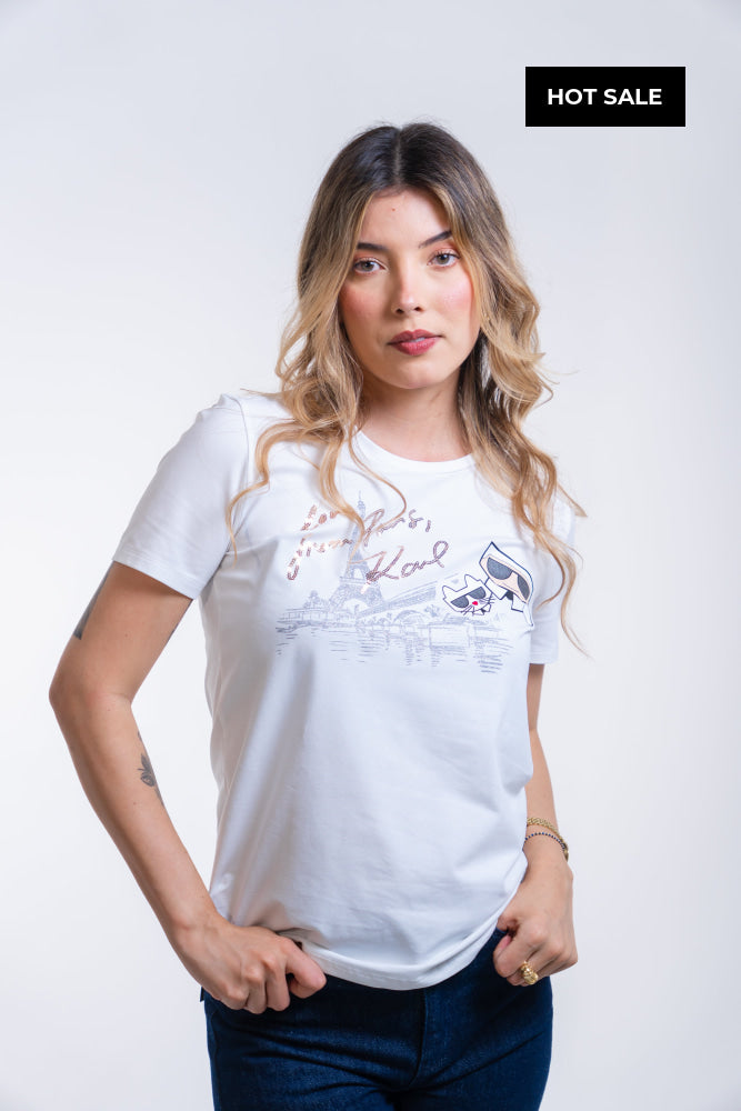 Camiseta Mujer Karl Lagerfeld Camiseta