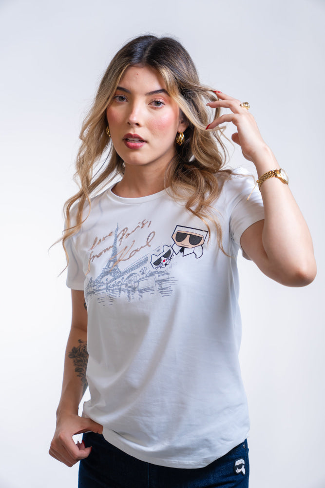 Camiseta Mujer Karl Lagerfeld Camiseta