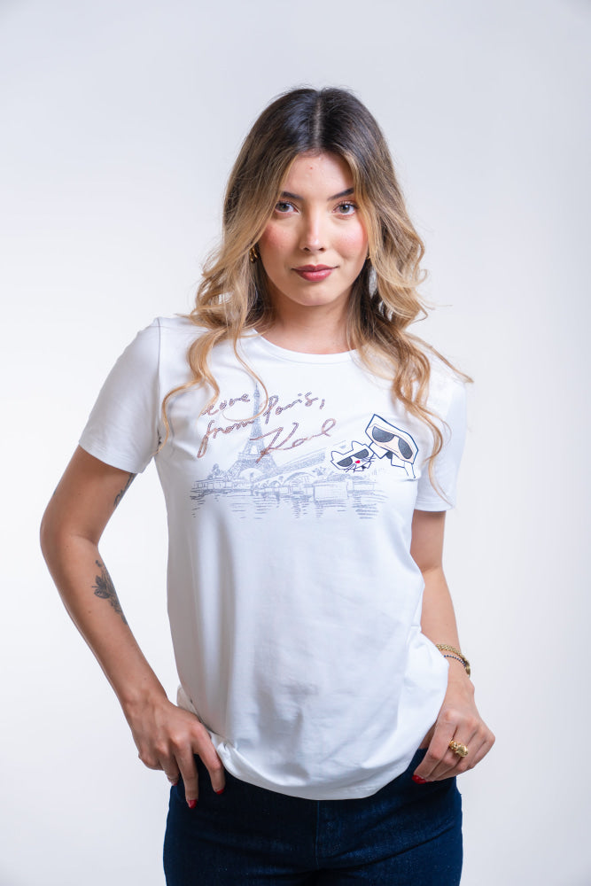 Camiseta Mujer Karl Lagerfeld Camiseta