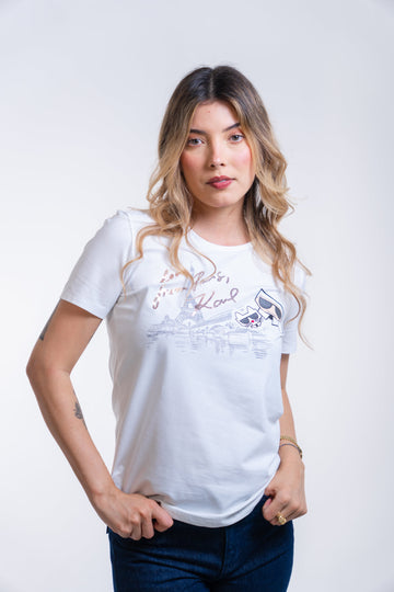 Camiseta Mujer Karl Lagerfeld Camiseta