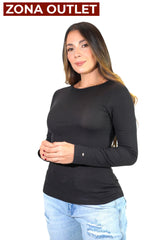 Camiseta Women Slim Tommy Hilfiger Black Camiseta
