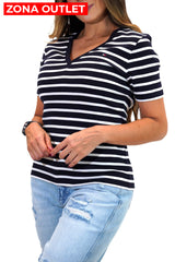 Camiseta Women Slim Tommy Hilfiger Sky XS Camiseta