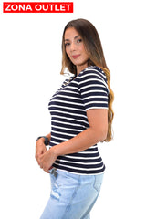 Camiseta Women Slim Tommy Hilfiger Sky XS Camiseta