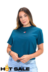 Camiseta Women Tommy Hilfiger Seawater XS Camiseta