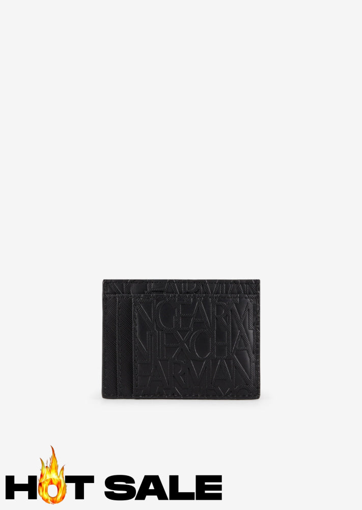 Card holder Men Black Armani Exchange Billeteras