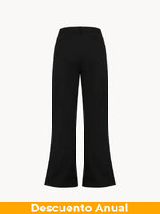 CELĒIT Cutout Pant Black Pantalones