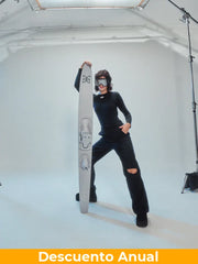 CELĒIT Cutout Pant Black Pantalones