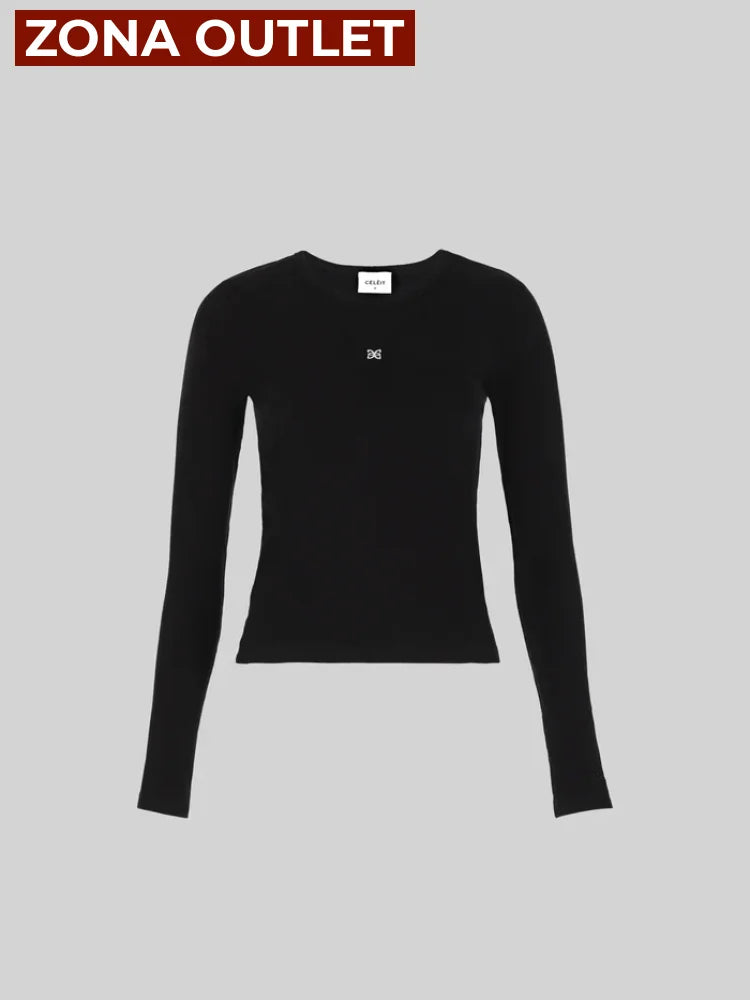 CELĒIT Long Sleeve Black Camibuzo