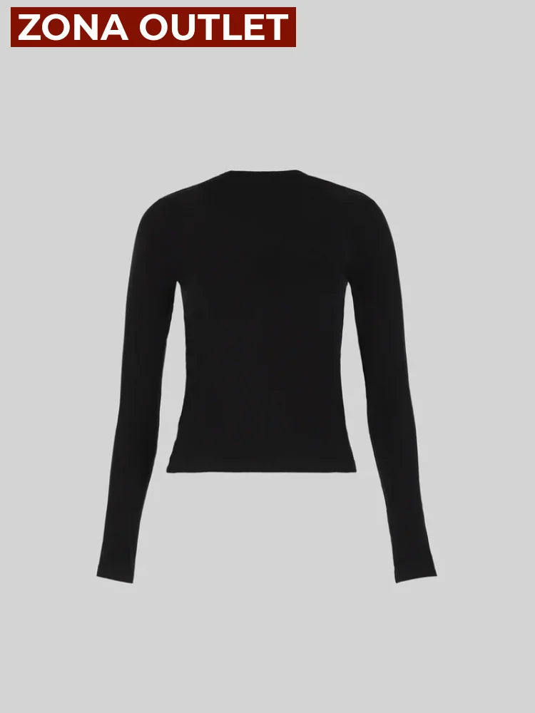 CELĒIT Long Sleeve Black Camibuzo