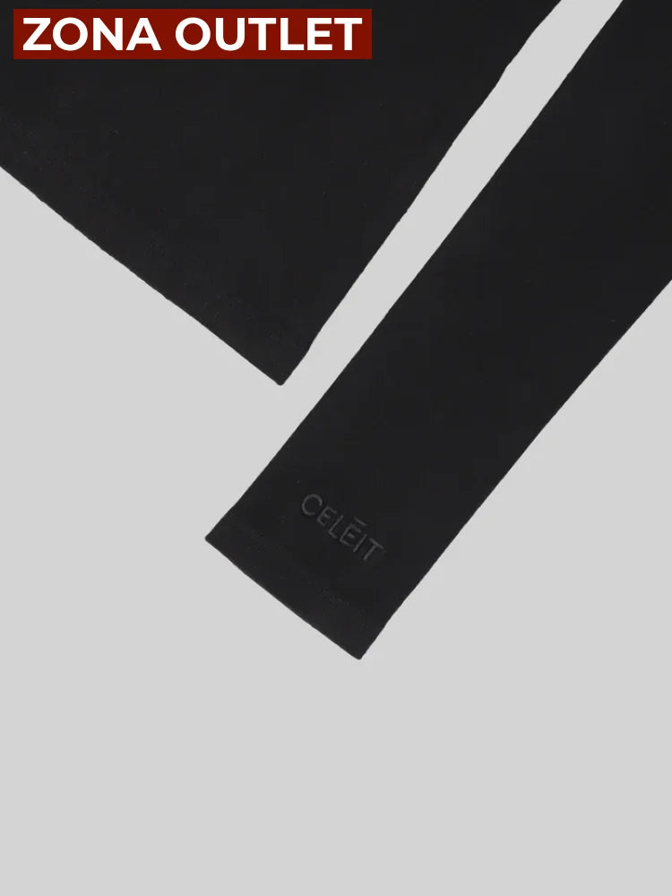 CELĒIT Long Sleeve Black Camibuzo