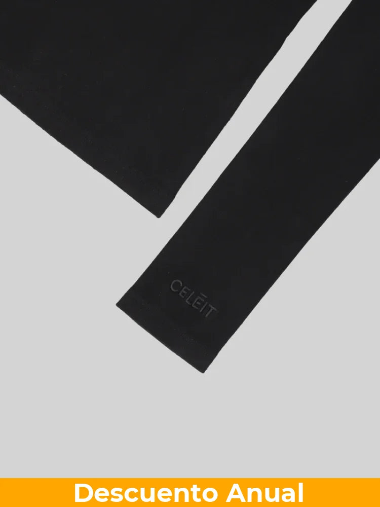 CELĒIT Long Sleeve Black Camibuzo