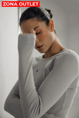 CELĒIT Long Sleeve Grey Camibuzo