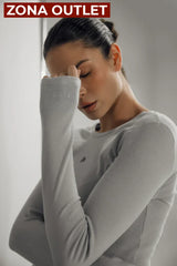 CELĒIT Long Sleeve Grey Camibuzo