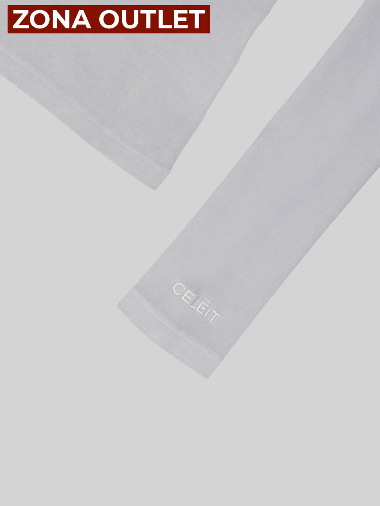 CELĒIT Long Sleeve Grey Camibuzo