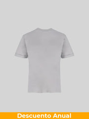 CELĒIT T-Shirt Cotton Grey Camiseta