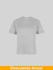 CELĒIT T-Shirt Cotton Grey Camiseta