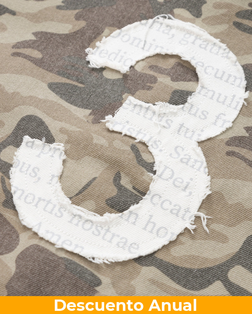 Cropped Hoodie Undergold Camo Chaqueta