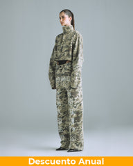 Cropped Hoodie Undergold Camo Chaqueta