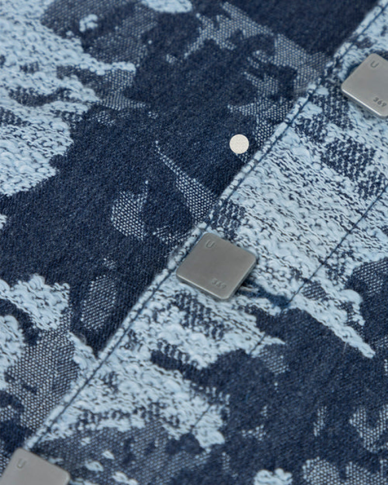 Chaqueta Women Undergold Capsule Jcquard Cammo Blue Chaqueta