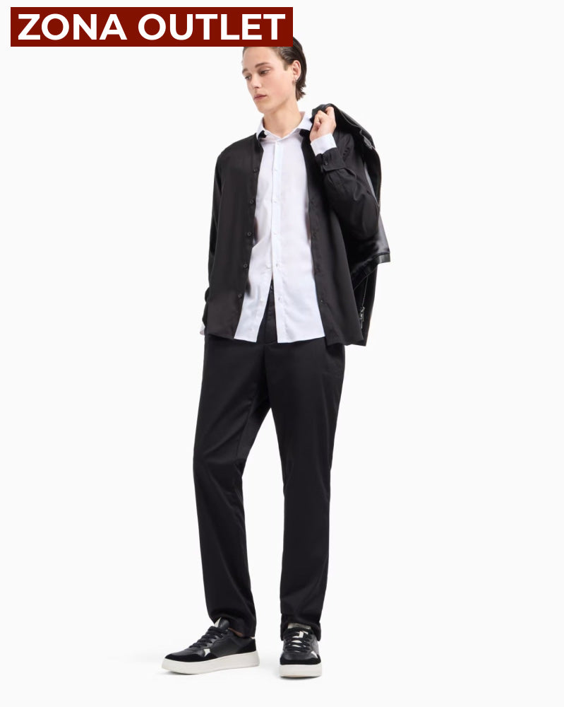 Chino Pants Men Black Armani Exchange Pantalones