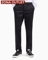 Chino Pants Men Black Armani Exchange Pantalones
